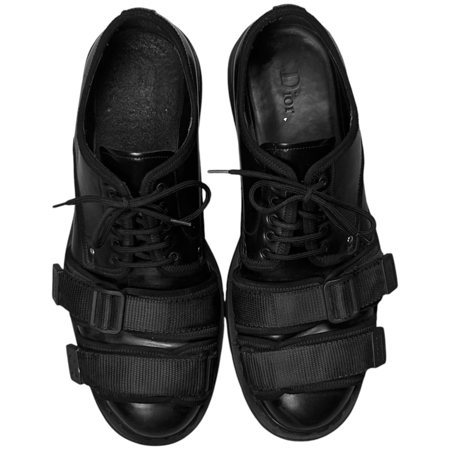 Dior Homme Dual Velcro Strap Derbies - AW17