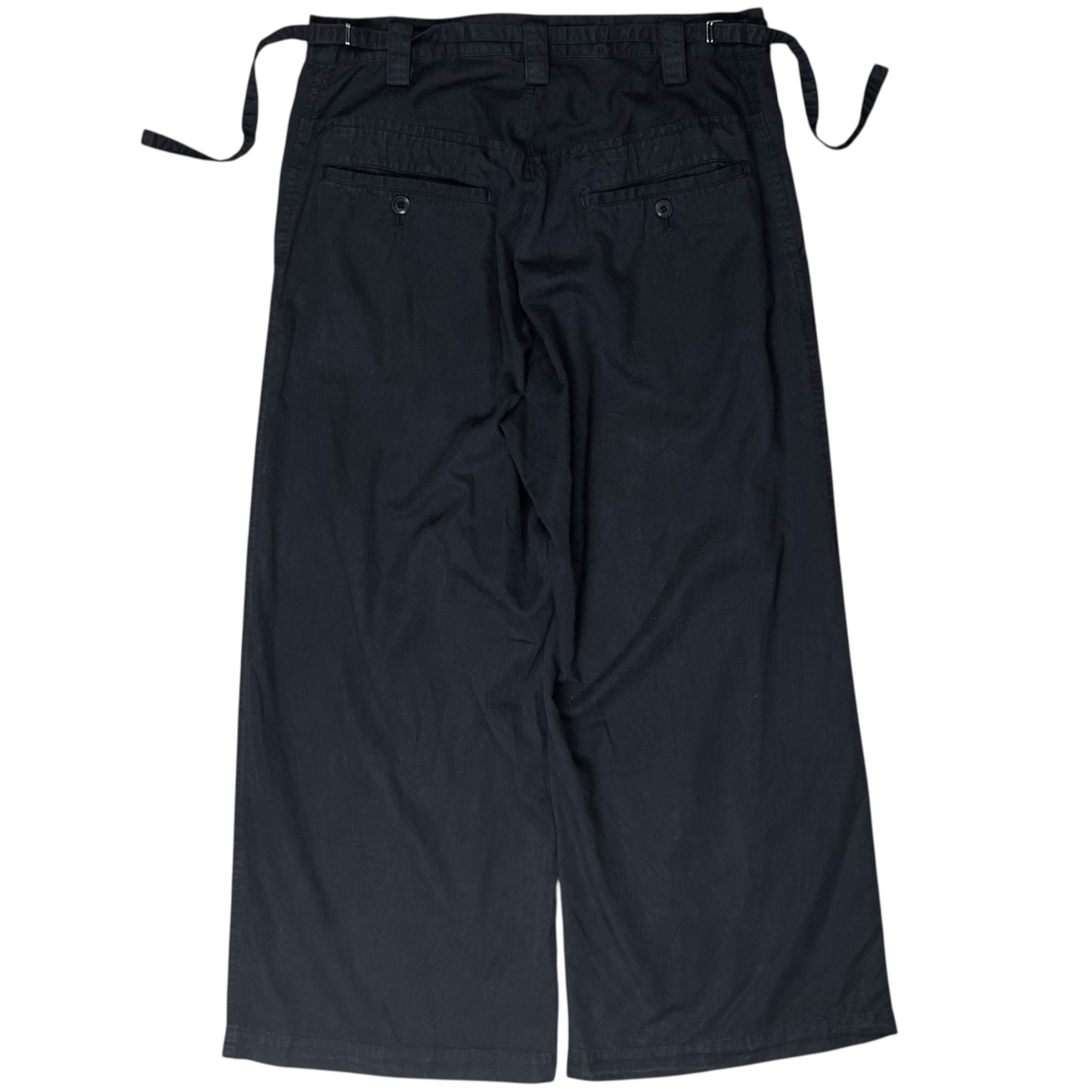Y's by Yohji Yamamoto Wide Belt Strap Pants – Vertical Rags