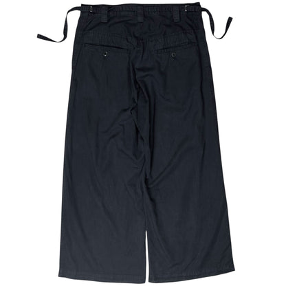 Y‘s by Yohji Yamamoto Wide Belt Strap Pants
