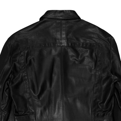 Dirk Bikkembergs Calf Leather Snap Shirt - SS10