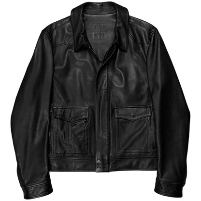 Givenchy Zip Pocket Leather Jacket - AW16