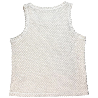 Jil Sander Crochet Waffle Tank Top - SS23