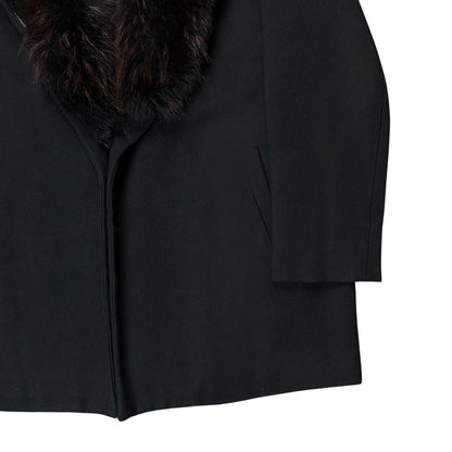 Maison Martin Margiela Fox Fur Collar Coat - AW07