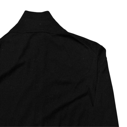 Prada Leather Patch Zip Sweater