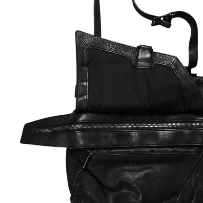 Helmut Lang Carabiner Asymmetric Leather Bag