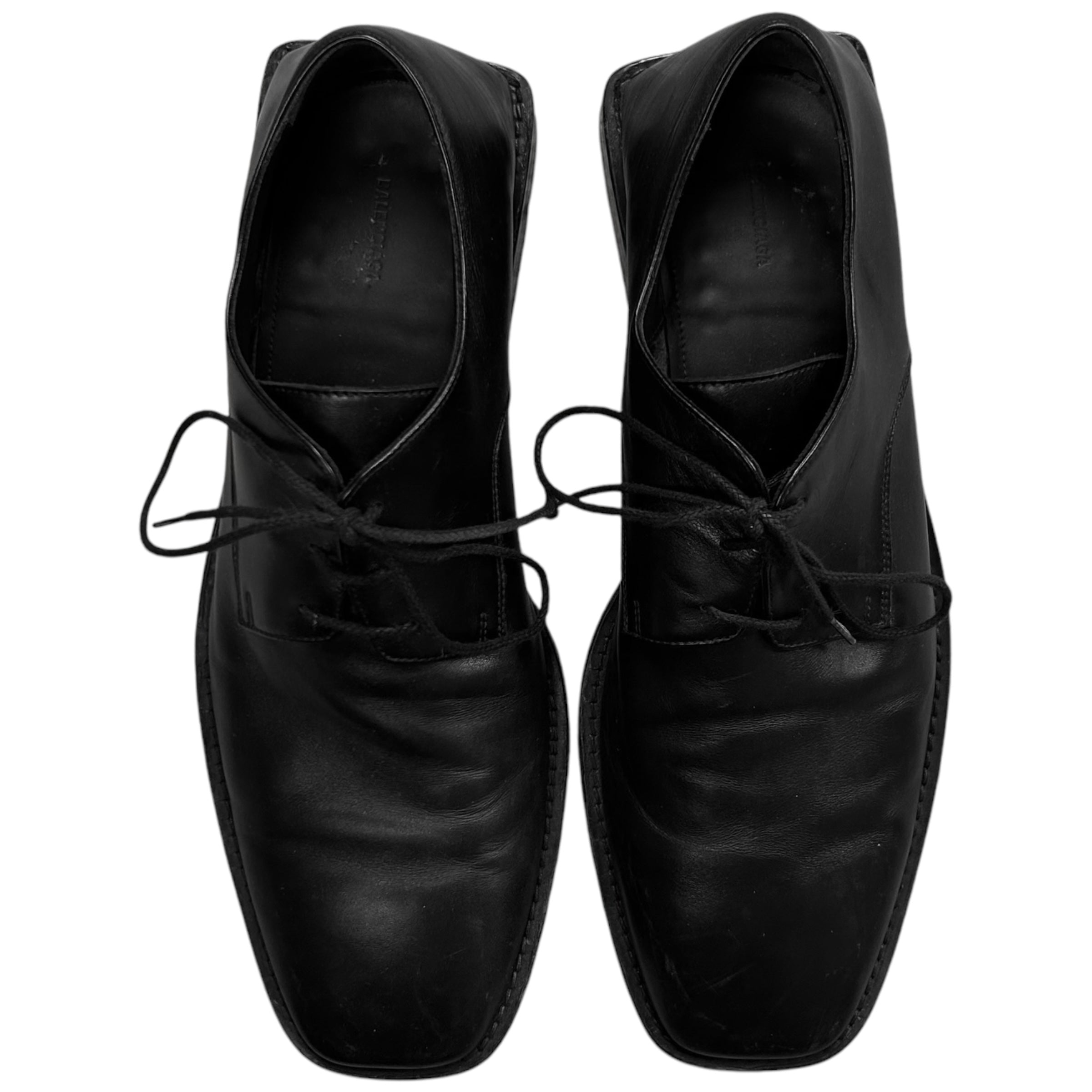 Balenciaga Classic Square Toe Derbies - SS24 – Vertical Rags