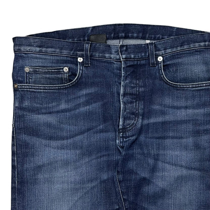 Dior Homme Mid Blue Washed Slim Jeans - SS13