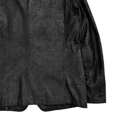 Comme des Garçons Homme Blister Coated Utility Zip Blazer - AW05