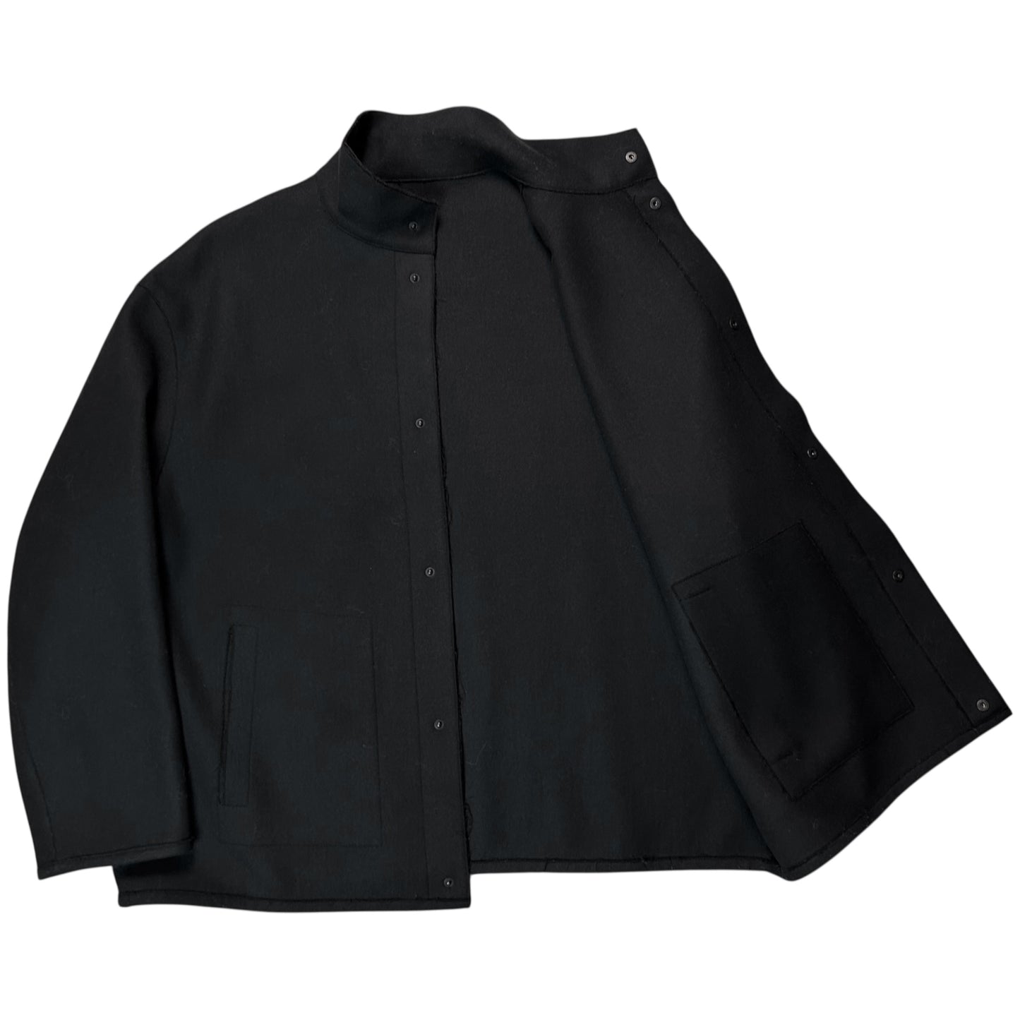 Jil Sander Raw Unlined Wool Jacket - AW12