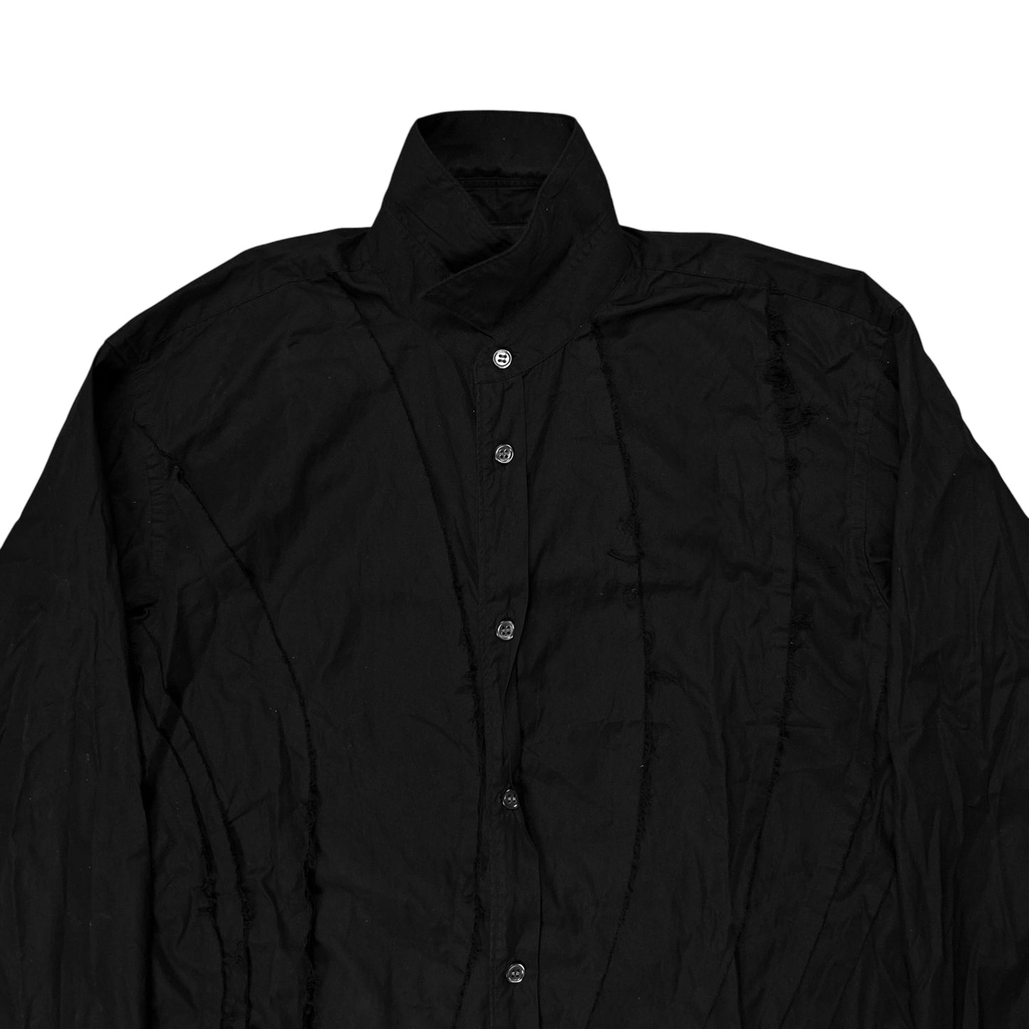 Comme des Garcons Shirt Waves Patchwork Shirt