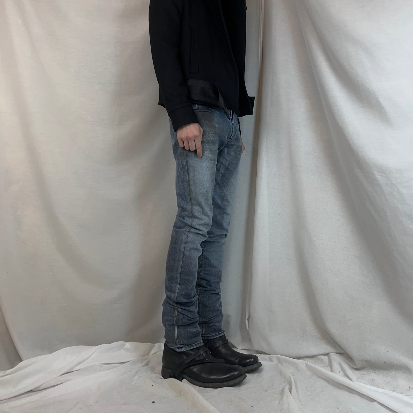 Maison Martin Margiela Mud Wash Skinny Jeans - 2010s
