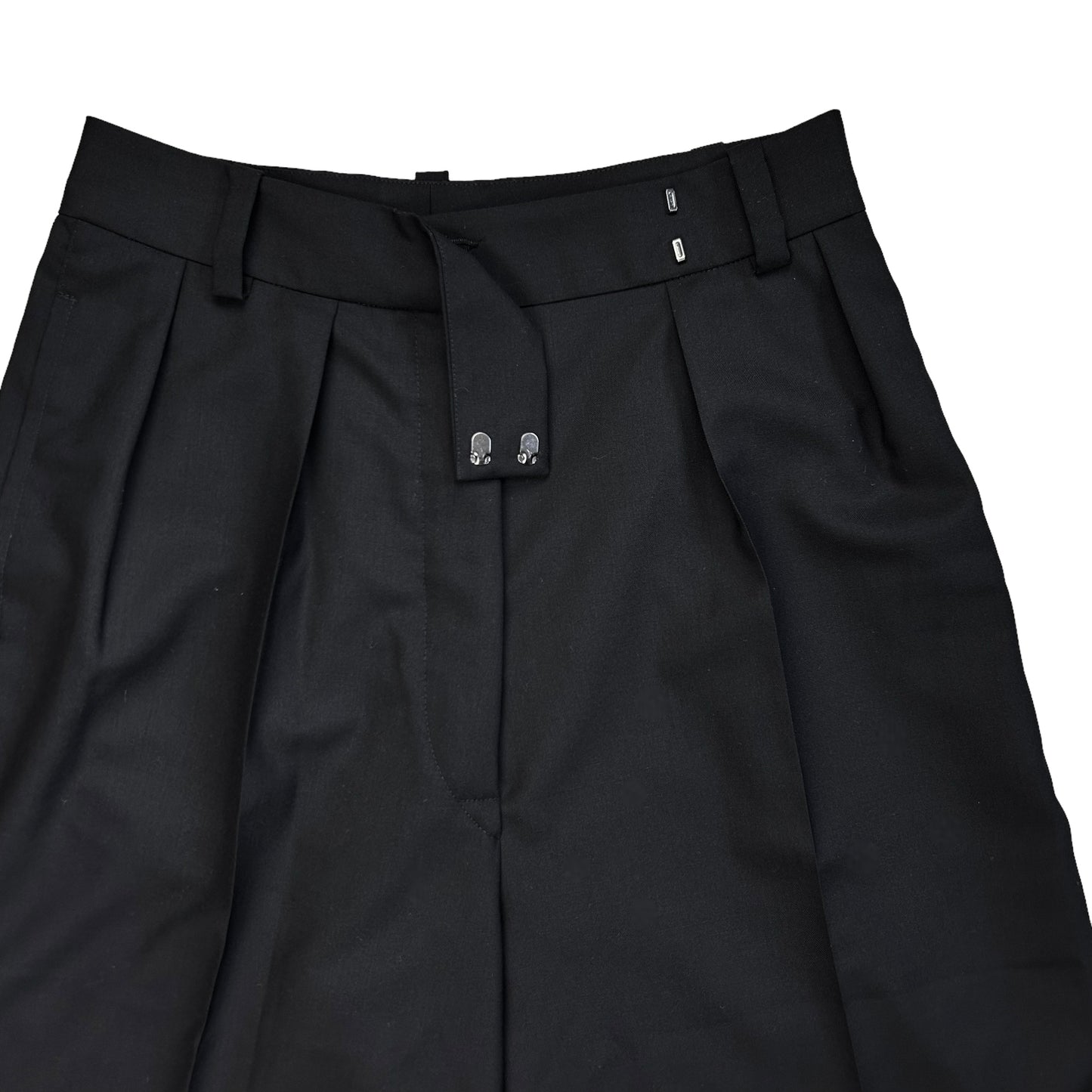 Raf Simons Double Pleated A-Line Shorts - SS22