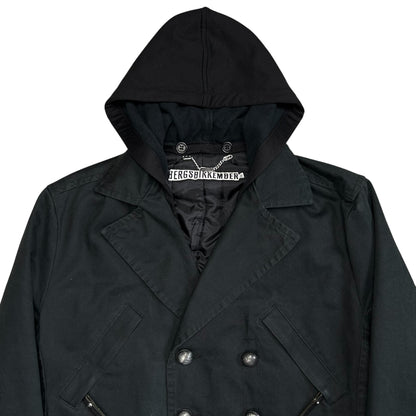 Dirk Bikkembergs Multi Pocket Hooded Caban Jacket