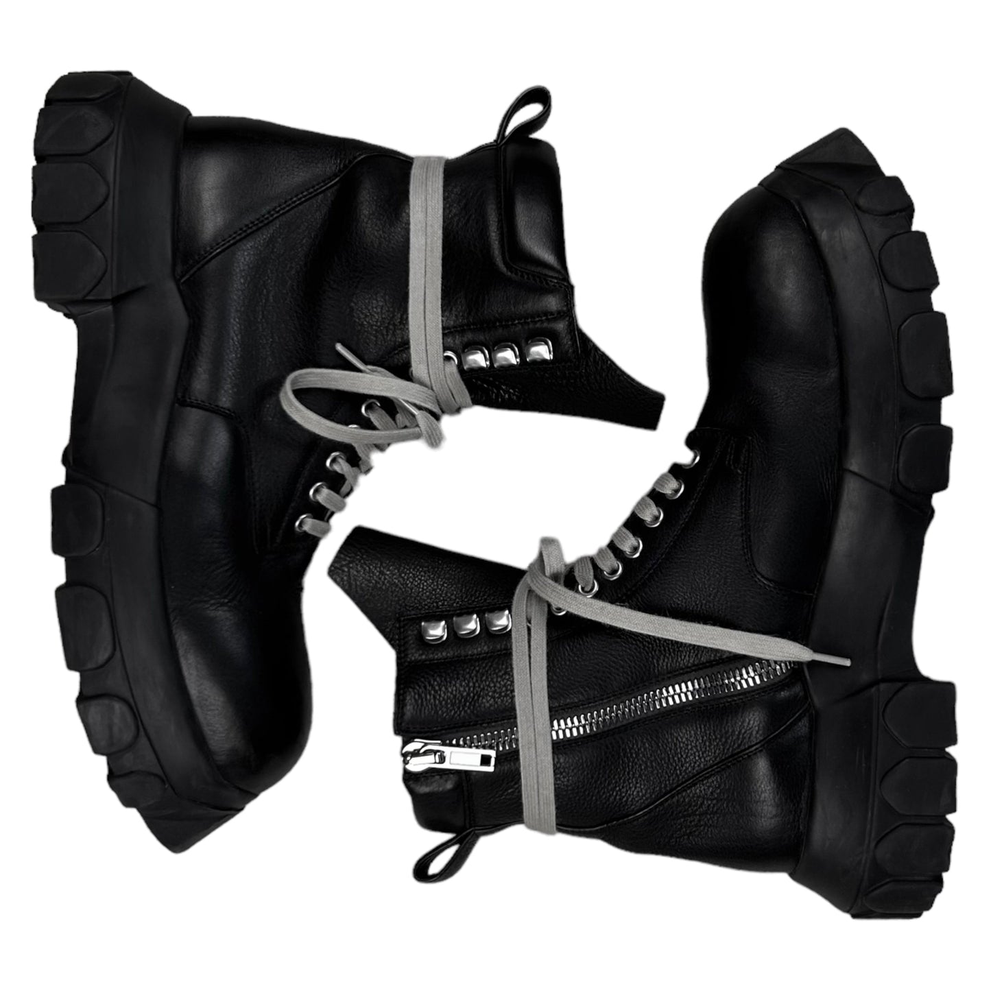 Rick Owens Army Bozo Tractor Boots - AW21