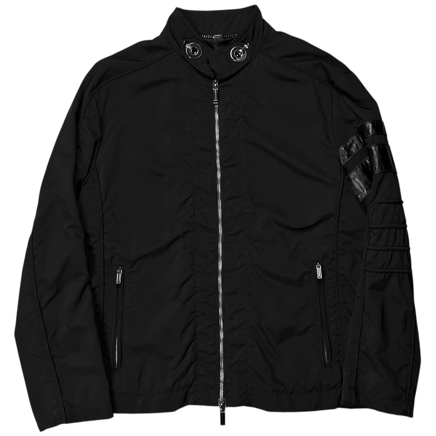 Dirk Bikkembergs Hook Collar Racing Jacket