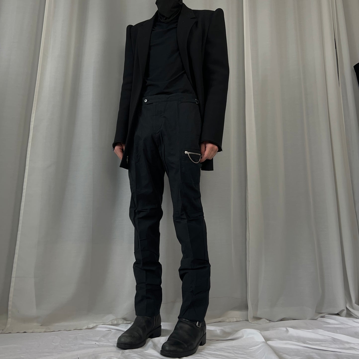 Maison Margiela Chain Zip Cargo Trousers - SS17