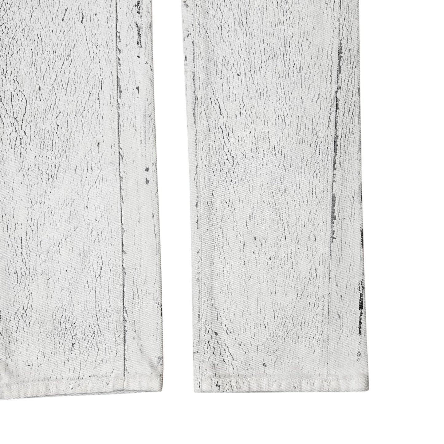 Balenciaga Cracked Optic Jeans - AW14