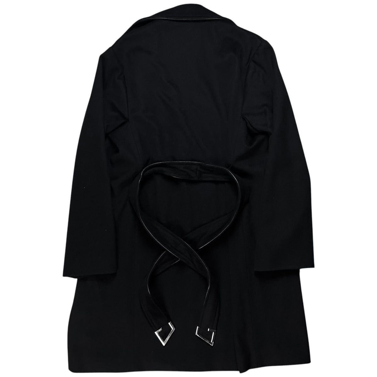 Gucci by Frida Giannini Leather Trimmed G-Belt Coat - AW10