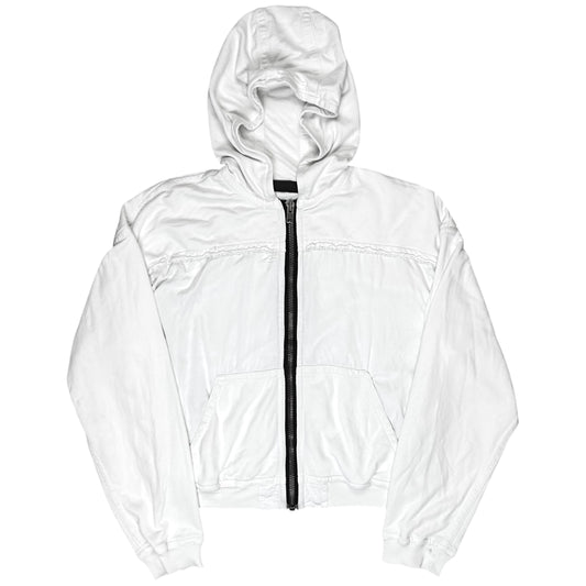 Haider Ackermann Distressed Panel Zip Hoodie - SS17