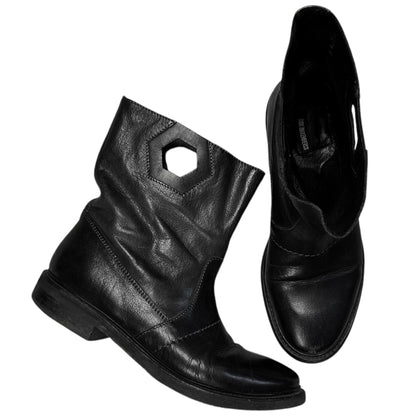 Dirk Bikkembergs Hexagon Cut Out Boots