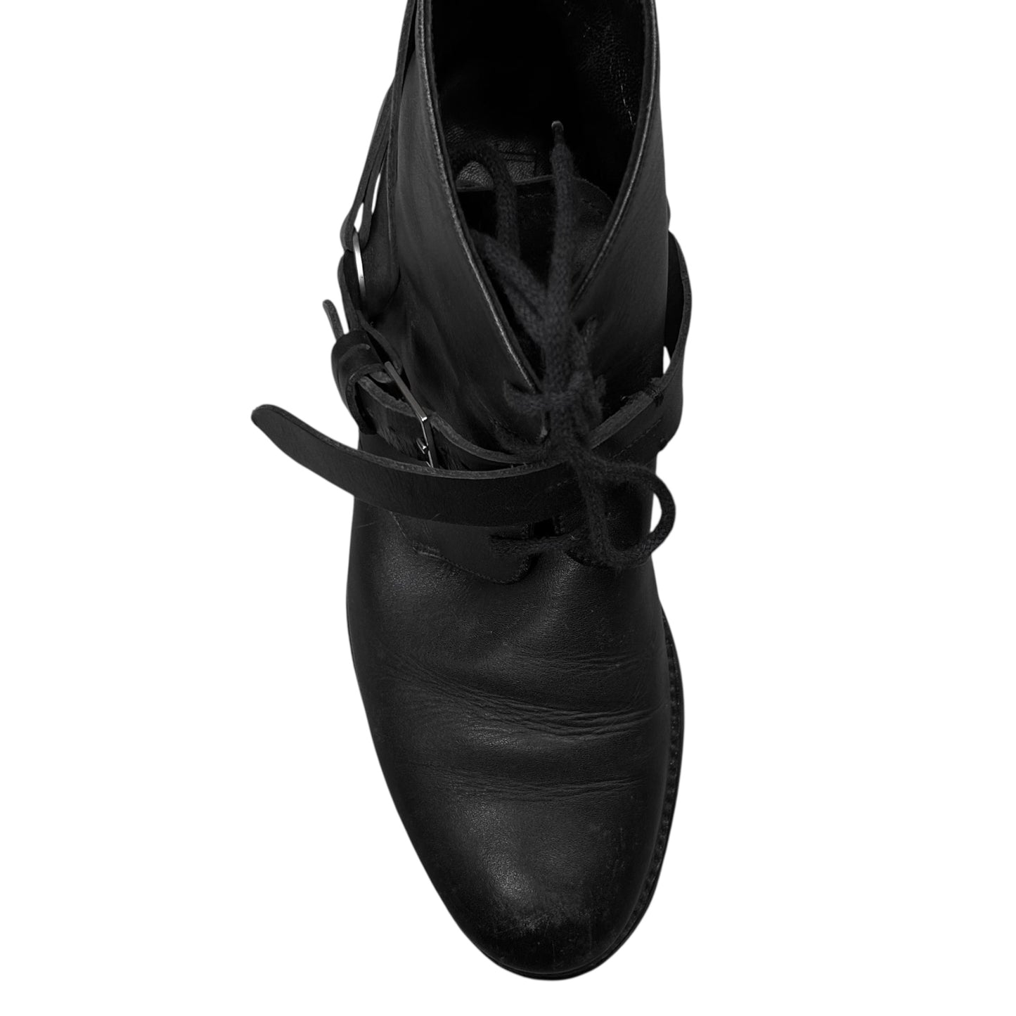 Dior Homme Harness Dual Strap Mid Top Boots - AW11