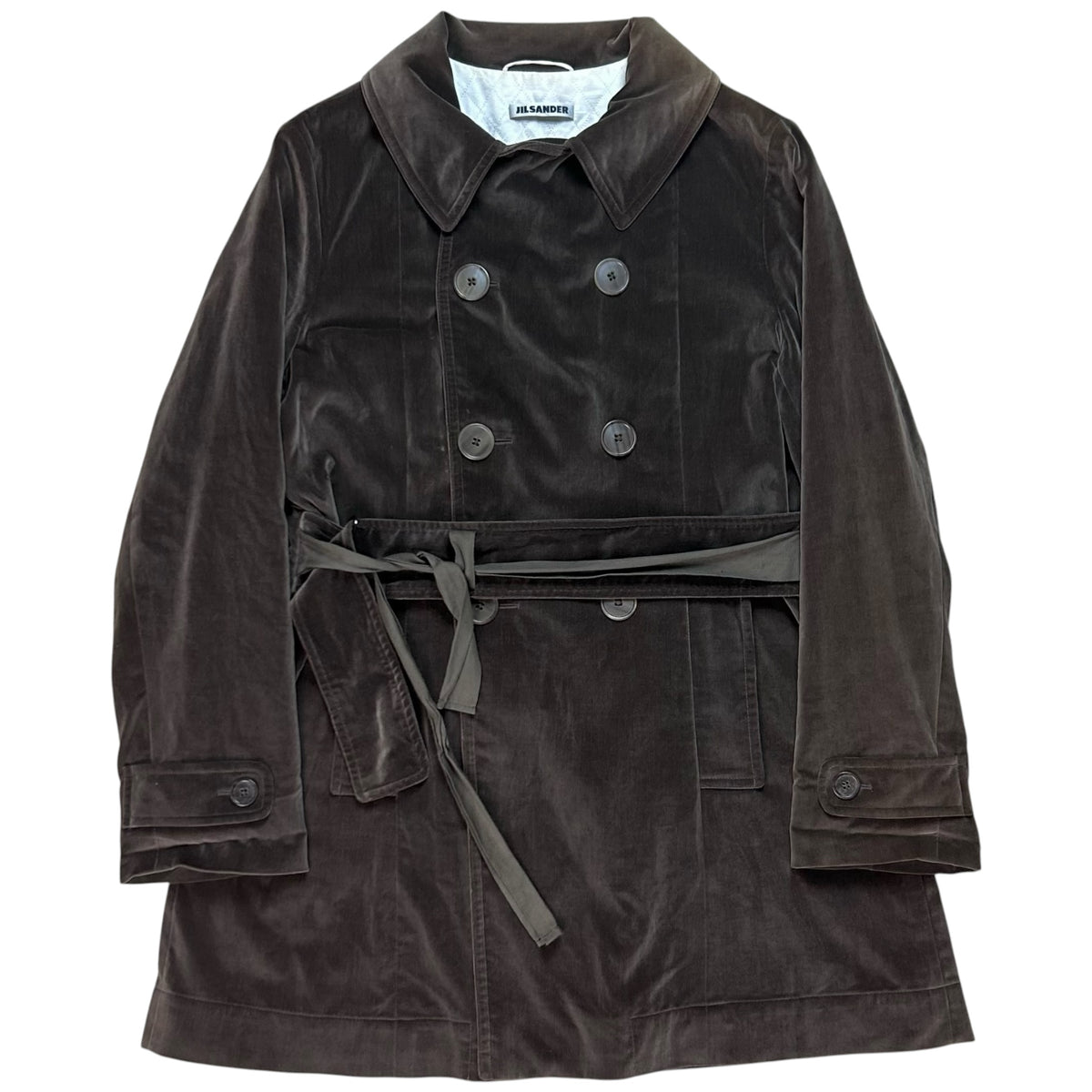Jil Sander Dual Belted Velour Blazer - SS02