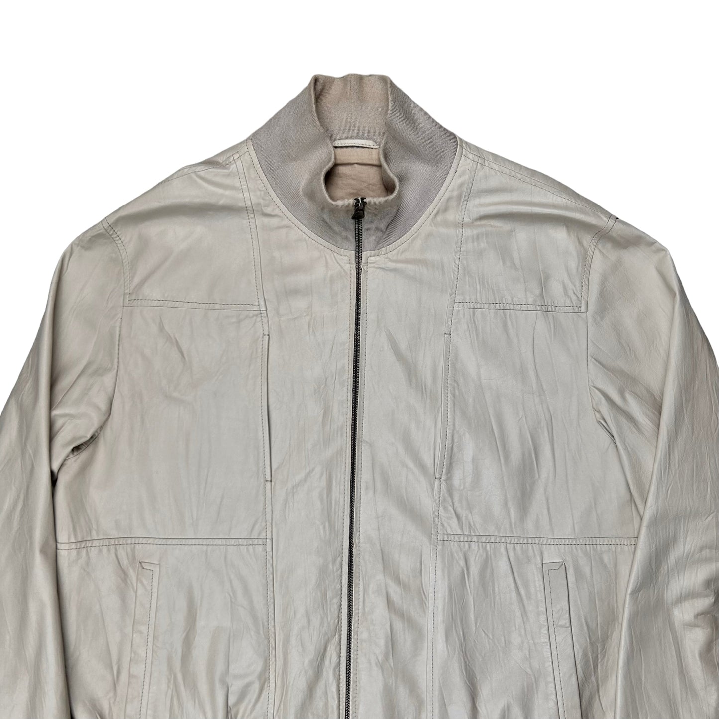 Jil Sander Chest Slid Leather Blouson - SS05