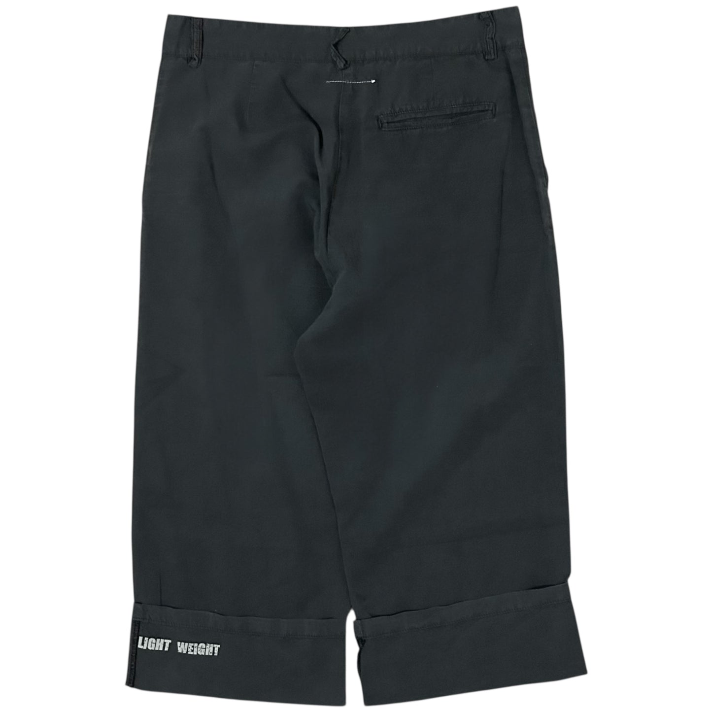 Maison Martin Margiela Turn Up Capri Rayon Shorts - SS02