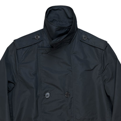Dior Homme Back Panel Silk Trench Coat - SS08