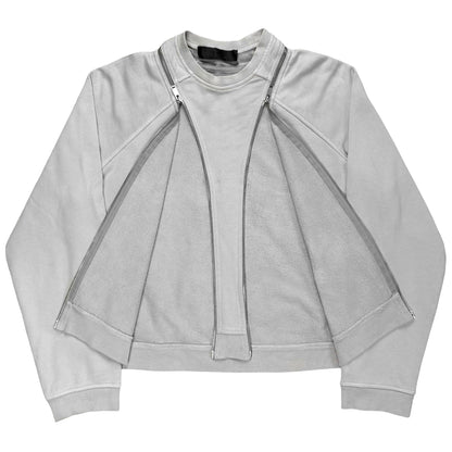 Haider Ackermann Transformable Dual Zip Sweater - SS20