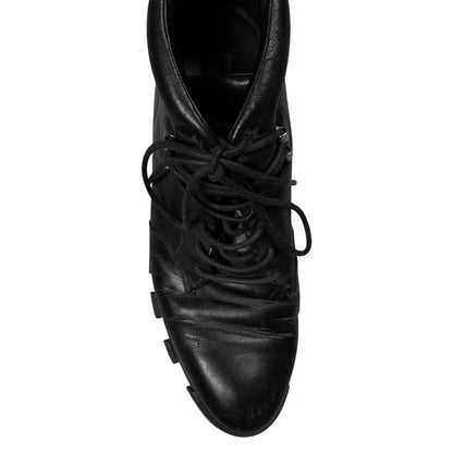 Balenciaga Hiking Mid Top Combat Boots