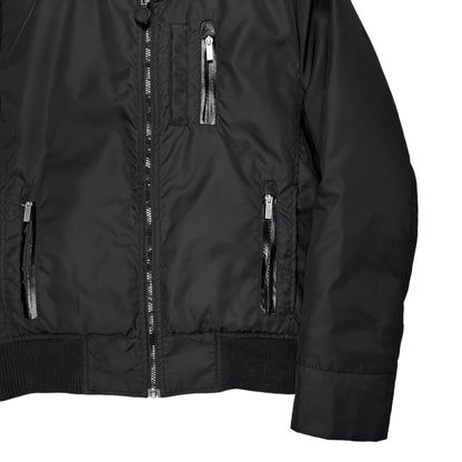 Dirk Bikkembergs Multi Zip Shell Bomber Jacket