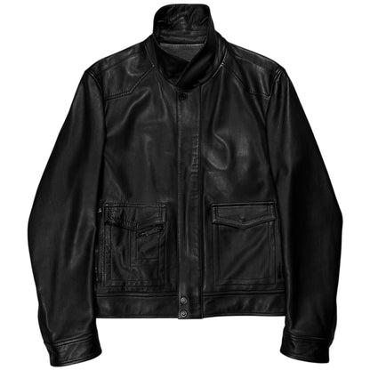 Givenchy Zip Pocket Leather Jacket - AW16