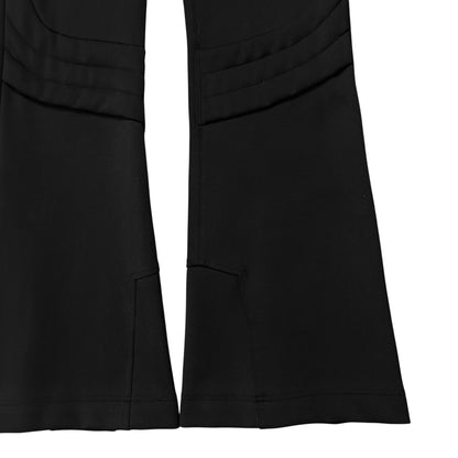 Helmut Lang Flared Moto Back Zip Pants - AW20