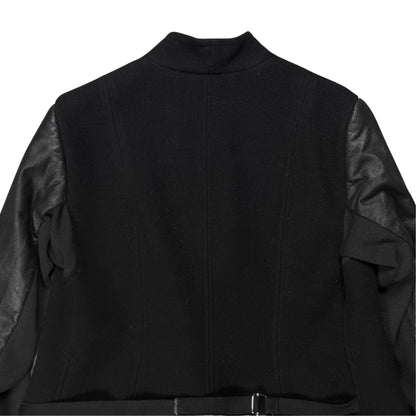 Rick Owens Strapped Leather Sleeve Stag Jacket - AW08