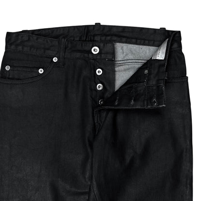 Balenciaga Waxed Rivet Jeans - AW12