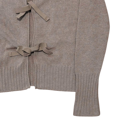 Prada Bow Tie Cashmere Cardigan - AW10