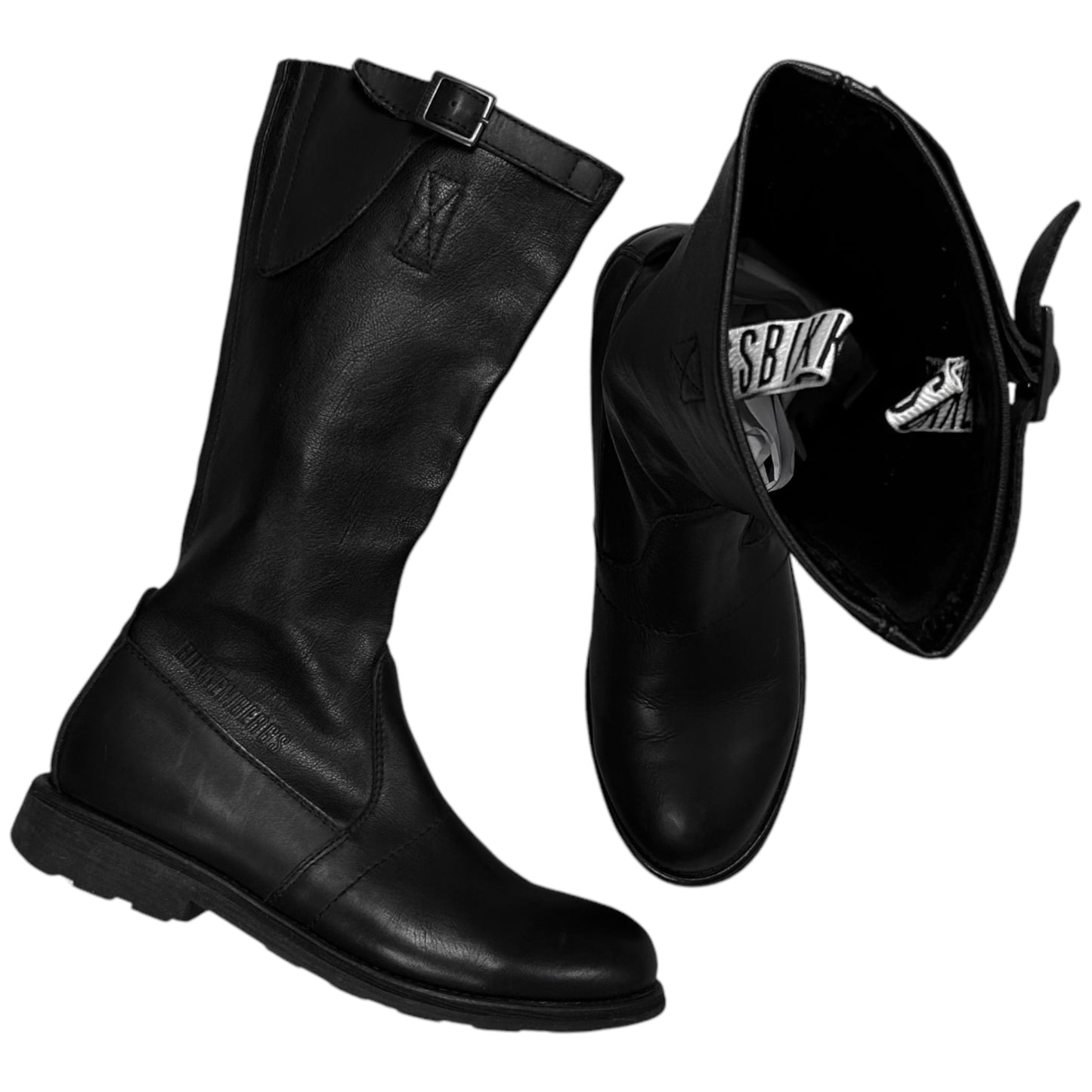 Dirk Bikkembergs Belted Rider Knee Boots