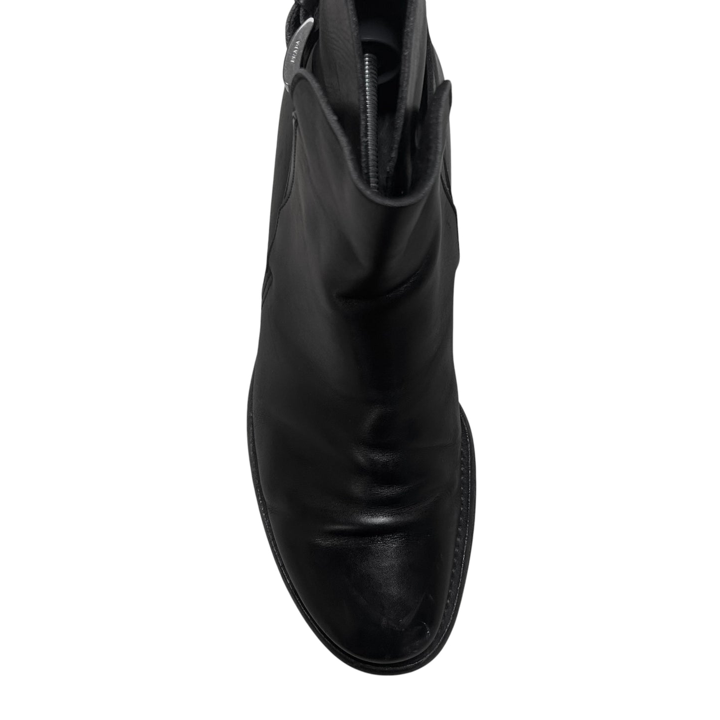 Prada Jodhpur Strap Ankle Boots