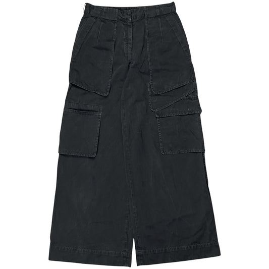 Dries Van Noten Wide Asymmetric Multi Cargo Pants