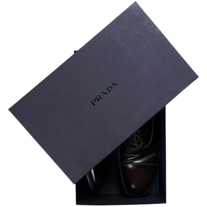 Prada Square Toe Derbies
