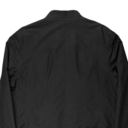 Dior Homme Double Collar Pinstripe Bomber Jacket - SS08