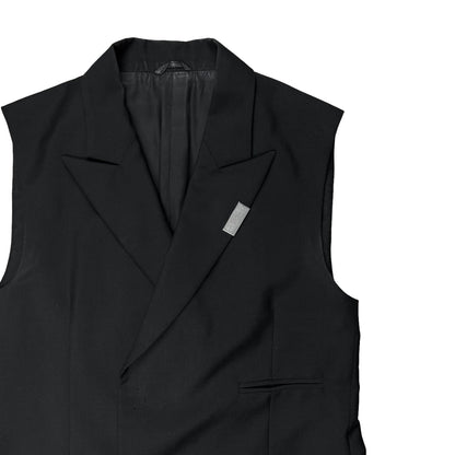 Raf Simons Metal Blazer Vest - SS14