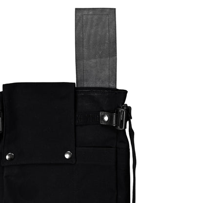 Dirk Bikkembergs Double Flap Canvas Bag