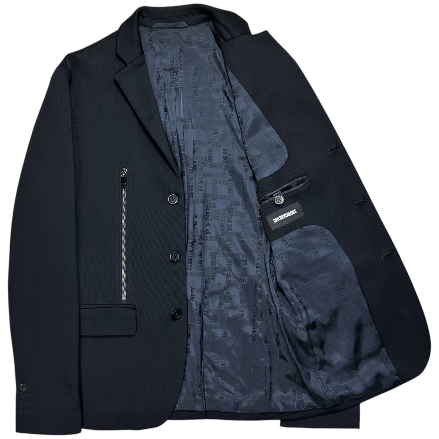 Dirk Bikkembergs Dual Zip Blazer