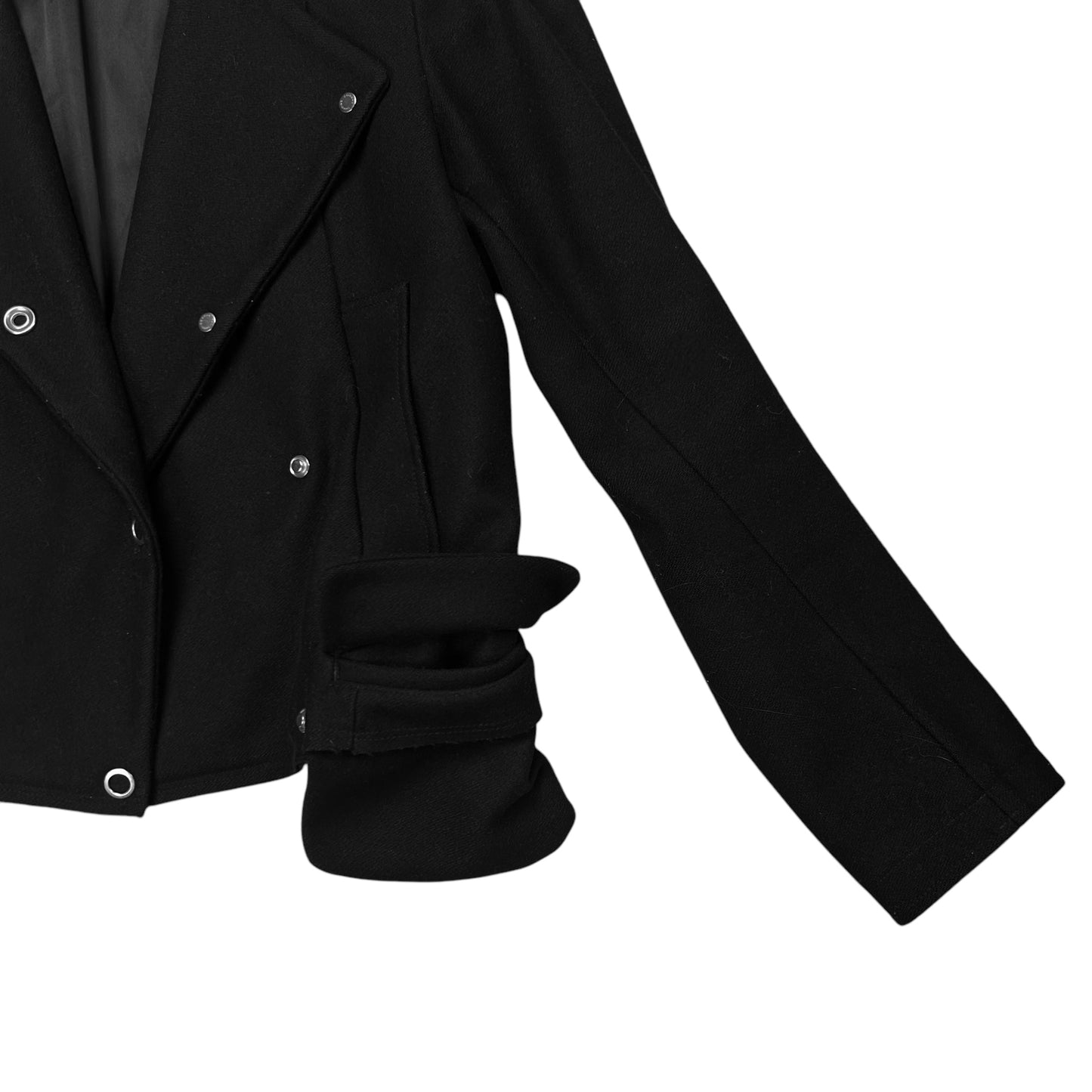 Maison Martin Margiela Deconstructed Ring Snap Wool Jacket - AW06