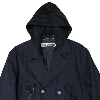 Dirk Bikkembergs Hooded Multi Pocket Caban Jacket
