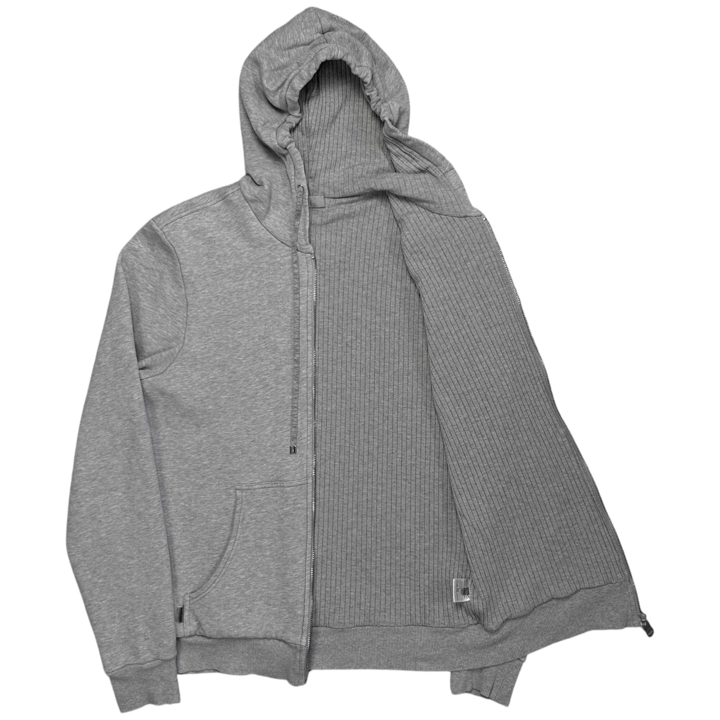 Dior Homme Rib Lined Zip Hoodie - SS01