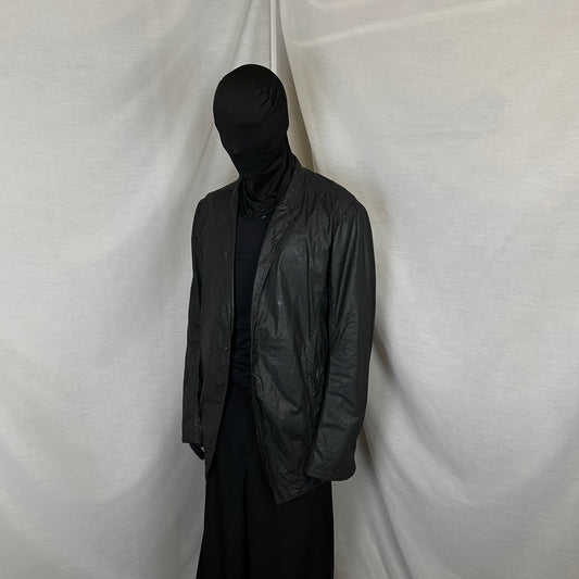 Rick Owens DRKSHDW Waxed Island Blazer - SS13