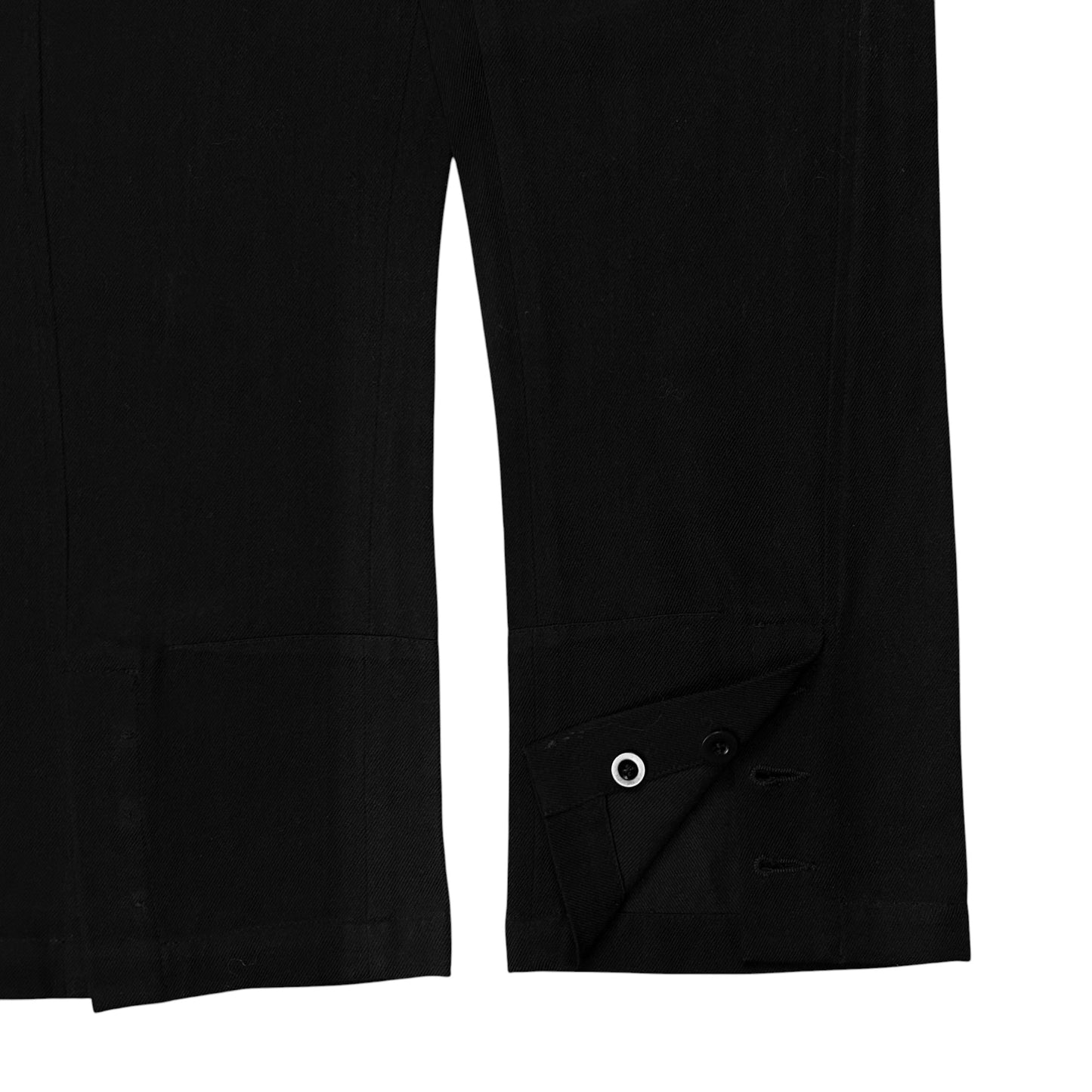 Ann Demeulemeester Hem Button Shorts - AW18